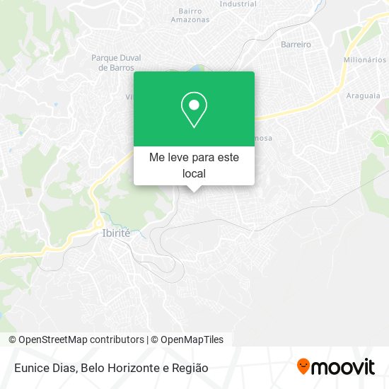 Eunice Dias mapa