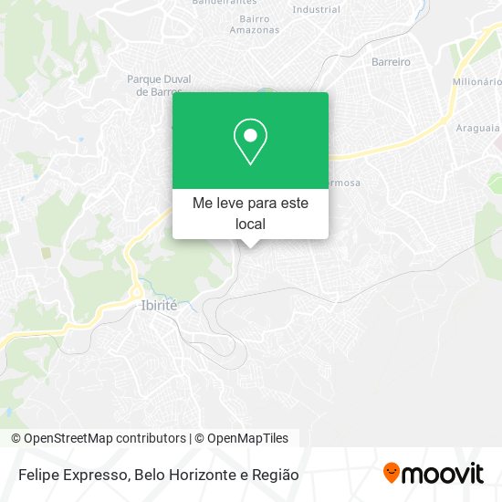 Felipe Expresso mapa