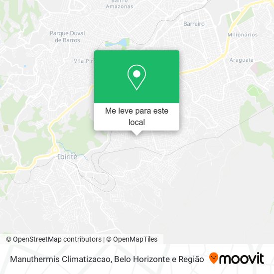 Manuthermis Climatizacao mapa