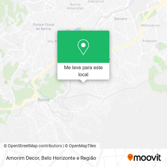 Amorim Decor mapa