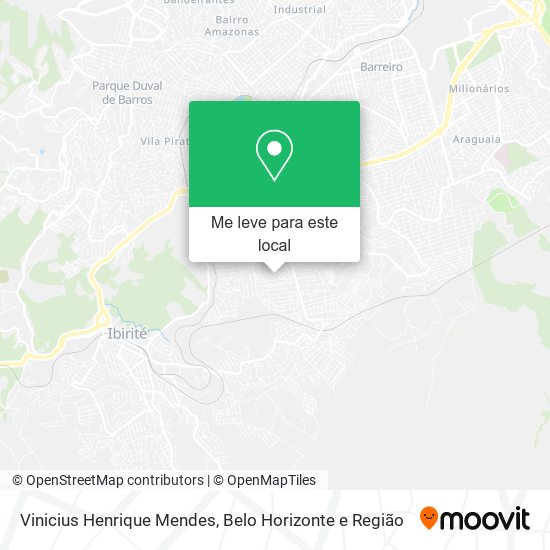Vinicius Henrique Mendes mapa