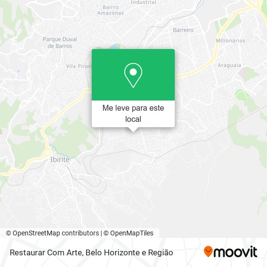 Restaurar Com Arte mapa