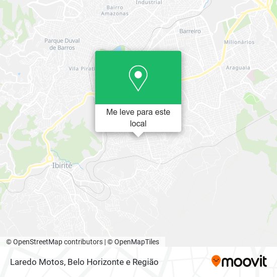 Laredo Motos mapa