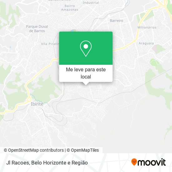 Jl Racoes mapa