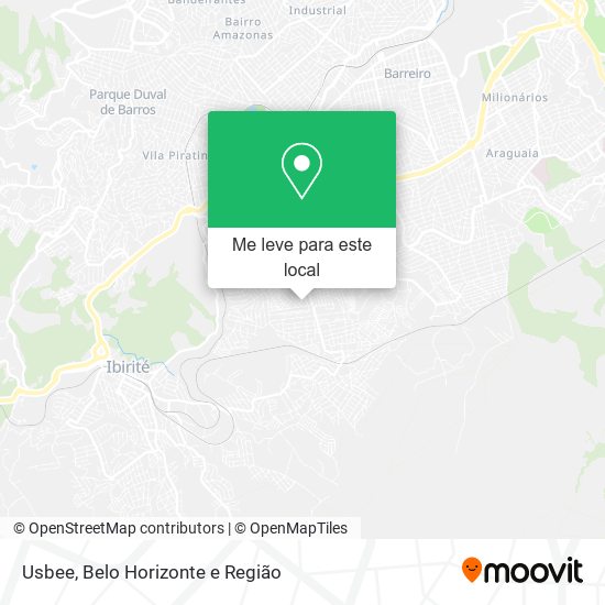 Usbee mapa