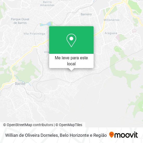 Willian de Oliveira Dorneles mapa