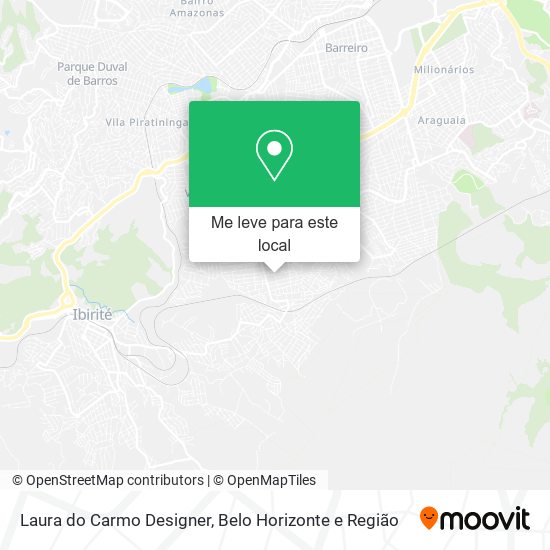 Laura do Carmo Designer mapa