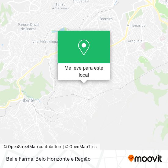 Belle Farma mapa