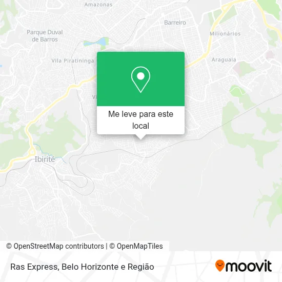 Ras Express mapa