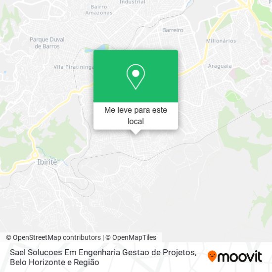 Sael Solucoes Em Engenharia Gestao de Projetos mapa
