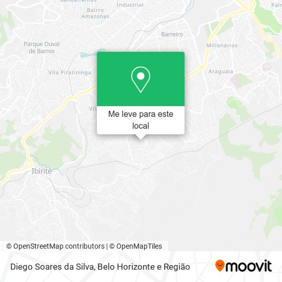 Diego Soares da Silva mapa