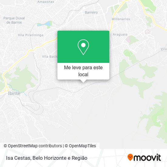Isa Cestas mapa