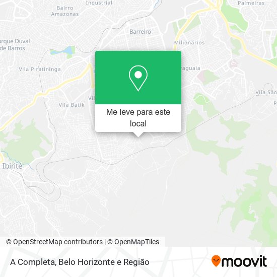 A Completa mapa