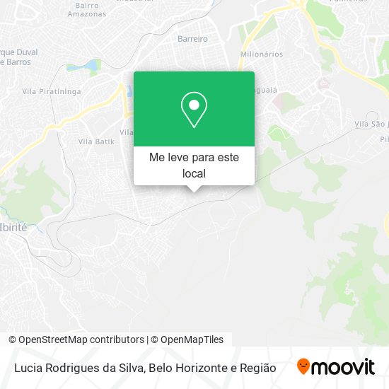 Lucia Rodrigues da Silva mapa