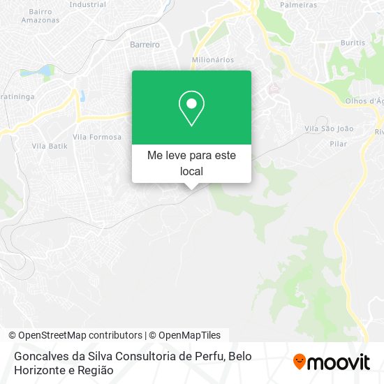 Goncalves da Silva Consultoria de Perfu mapa