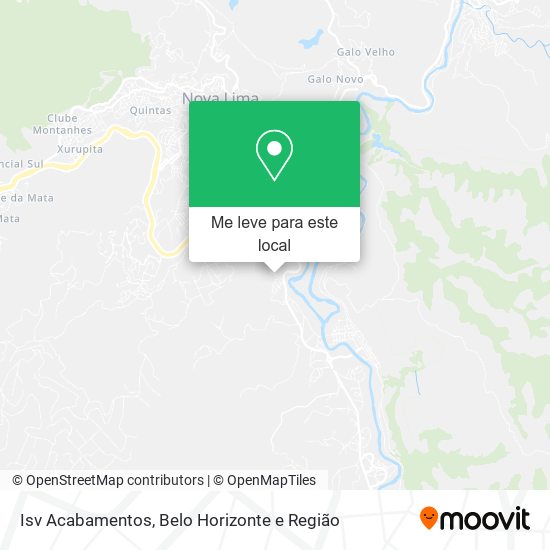 Isv Acabamentos mapa