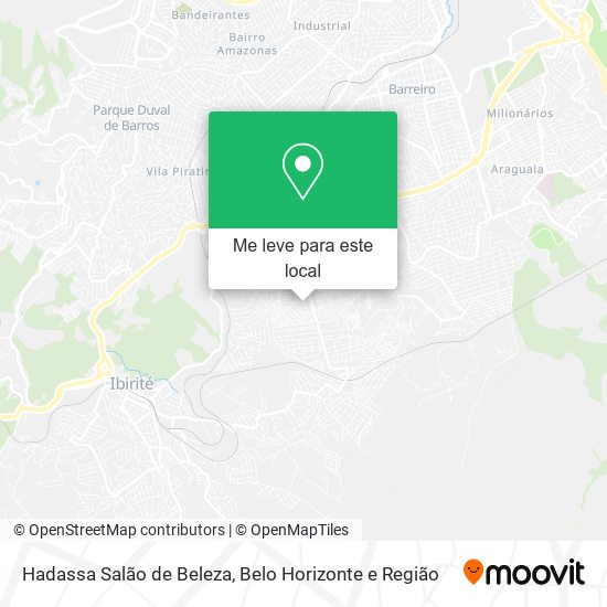 Hadassa Salão de Beleza mapa