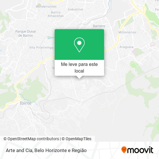 Arte and Cia mapa