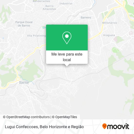 Lugui Confeccoes mapa