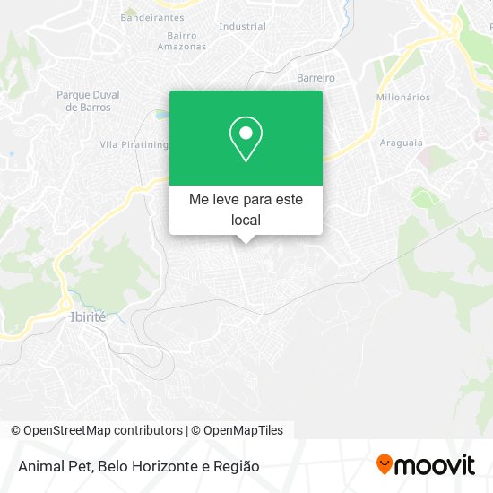 Animal Pet mapa