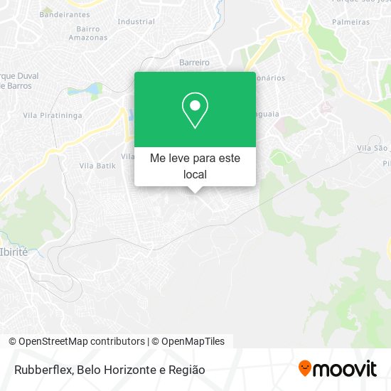Rubberflex mapa