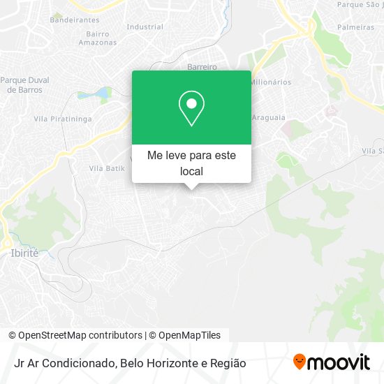 Jr Ar Condicionado mapa