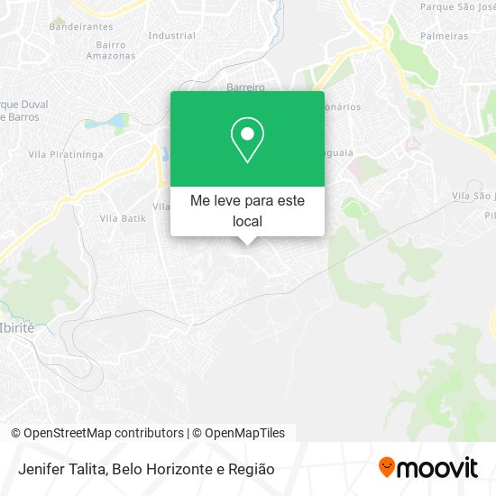 Jenifer Talita mapa