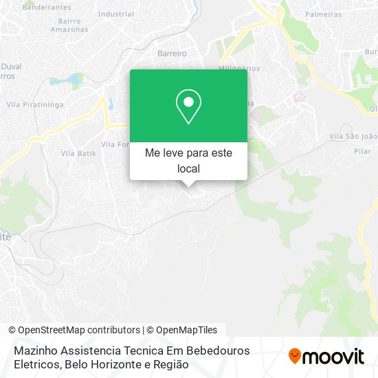 Mazinho Assistencia Tecnica Em Bebedouros Eletricos mapa
