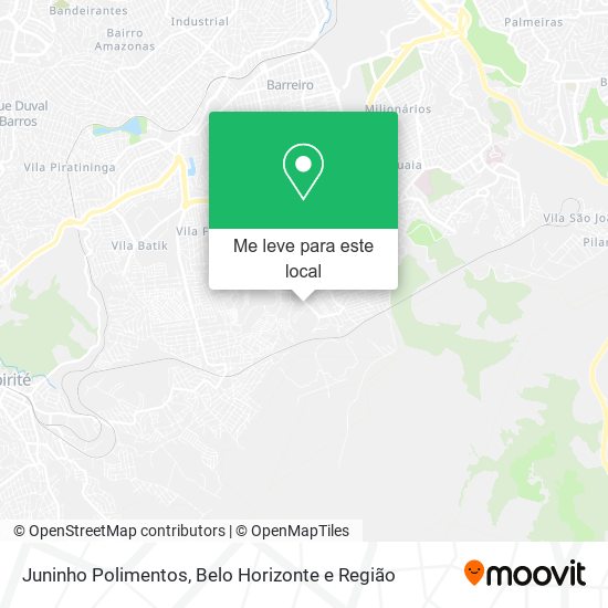 Juninho Polimentos mapa