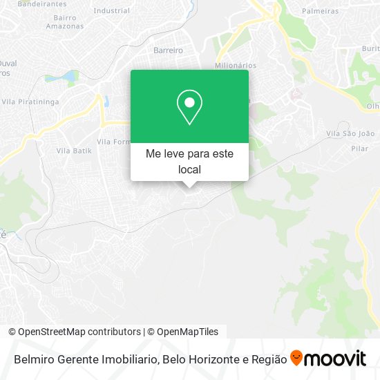 Belmiro Gerente Imobiliario mapa