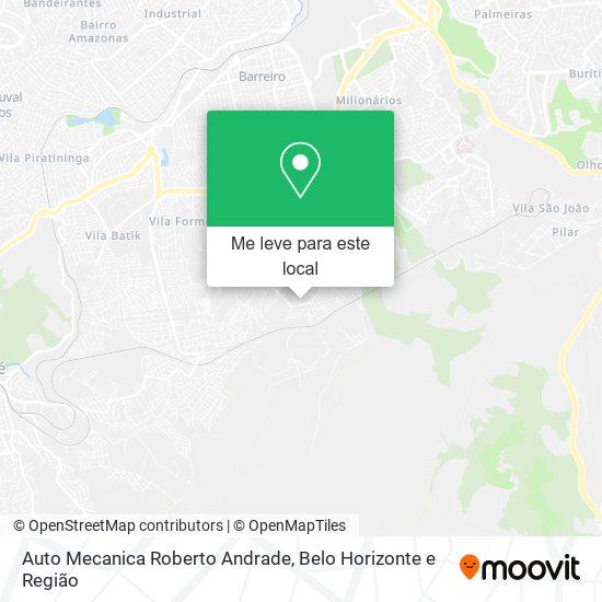 Auto Mecanica Roberto Andrade mapa