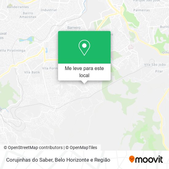 Corujinhas do Saber mapa