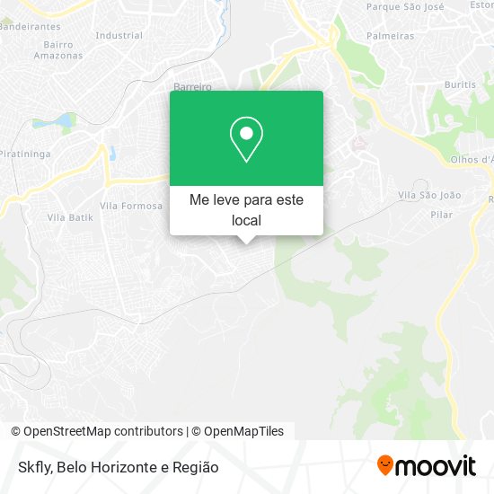 Skfly mapa