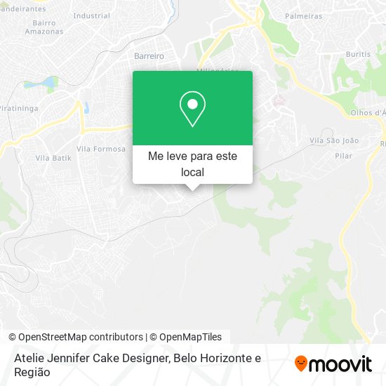 Atelie Jennifer Cake Designer mapa