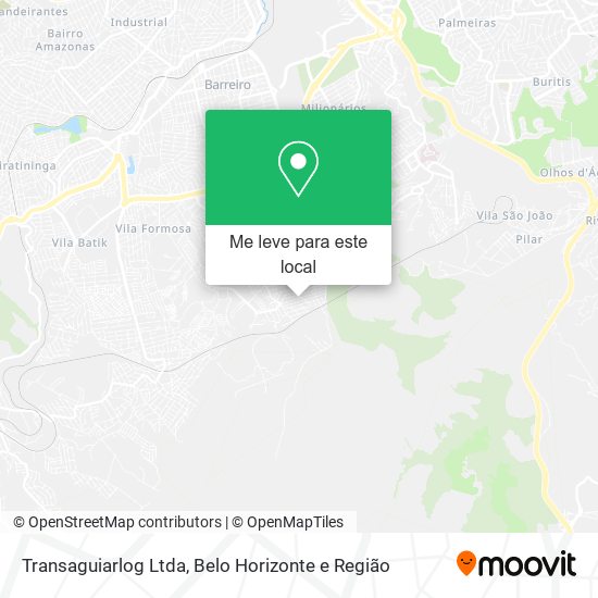 Transaguiarlog Ltda mapa