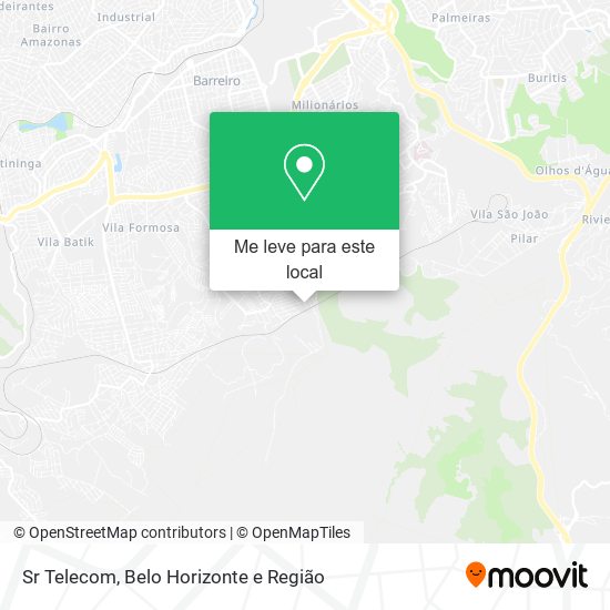 Sr Telecom mapa