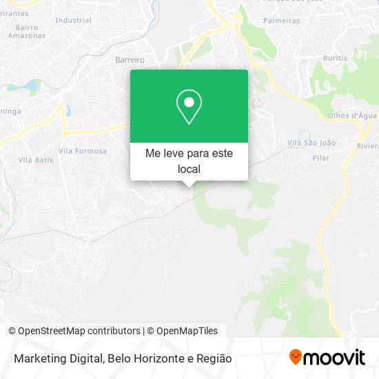 Marketing Digital mapa