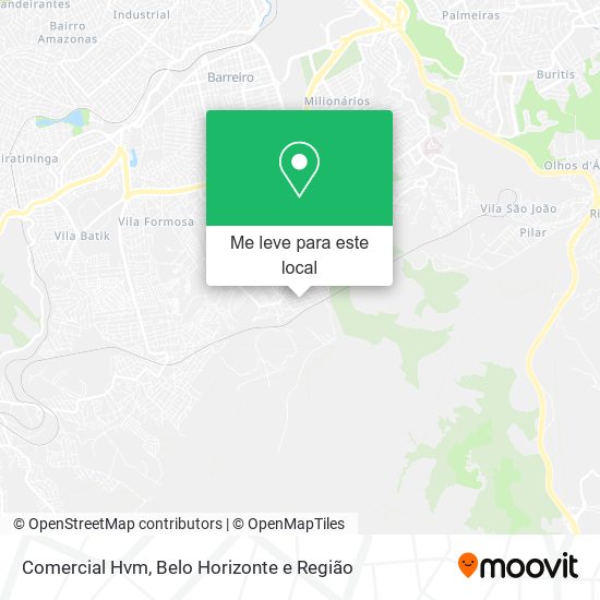 Comercial Hvm mapa