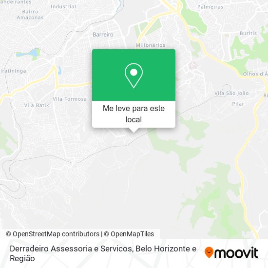 Derradeiro Assessoria e Servicos mapa