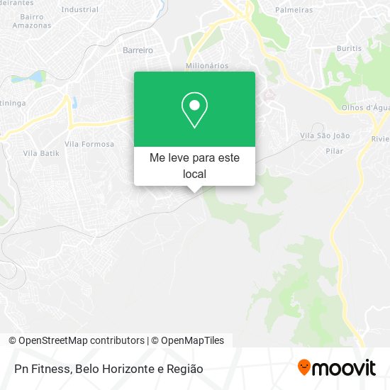 Pn Fitness mapa