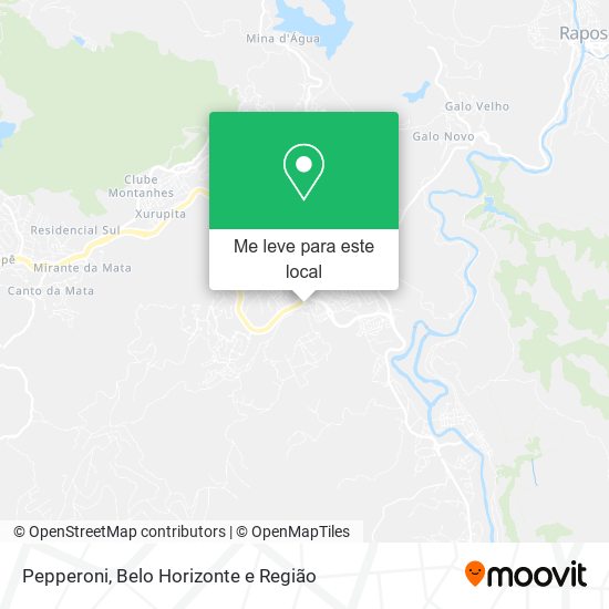 Pepperoni mapa