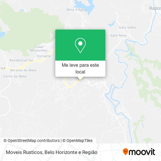 Moveis Rusticos mapa