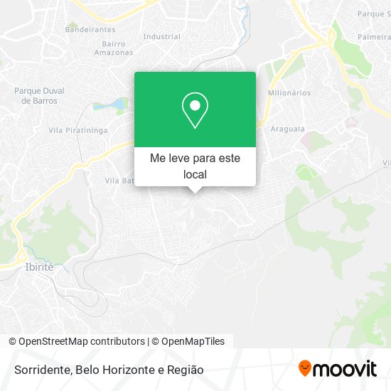 Sorridente mapa
