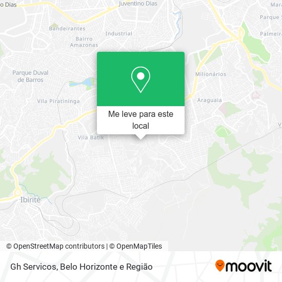 Gh Servicos mapa