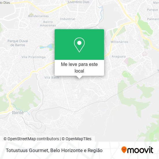 Totustuus Gourmet mapa