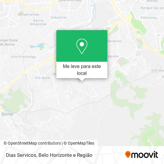 Dias Servicos mapa