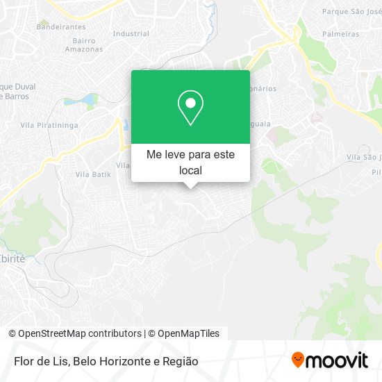 Flor de Lis mapa