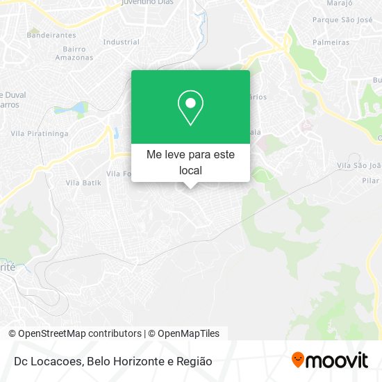 Dc Locacoes mapa