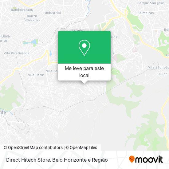 Direct Hitech Store mapa