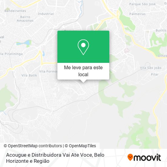 Acougue e Distribuidora Vai Ate Voce mapa